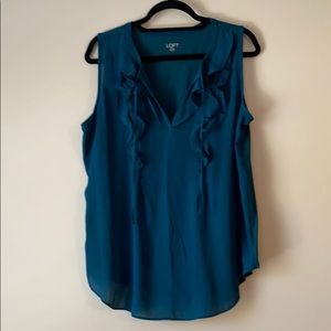 Loft blouse and cami